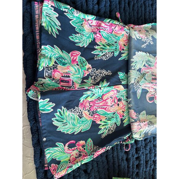 LILLY PULITZER Donna Romper Inky Navy Sz 00 - Picture 7 of 8